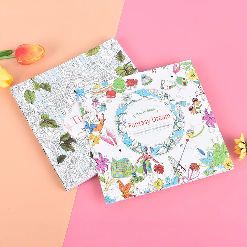 Calm & Color™ – Stress Relief Coloring Book for Kids & Adults