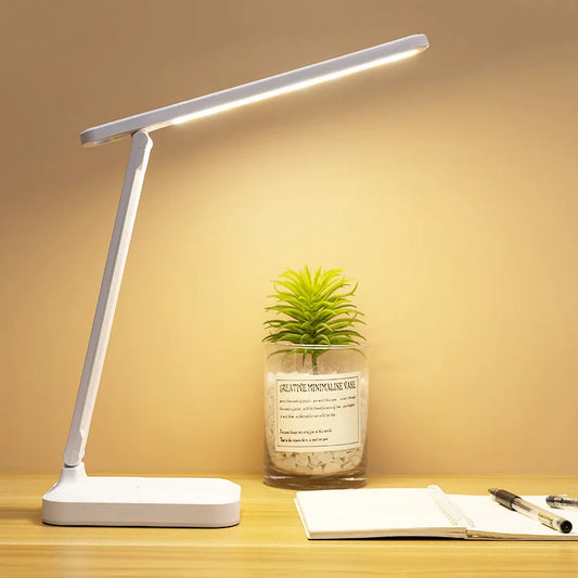 LuminaFlex Foldable Touch Desk Lamp