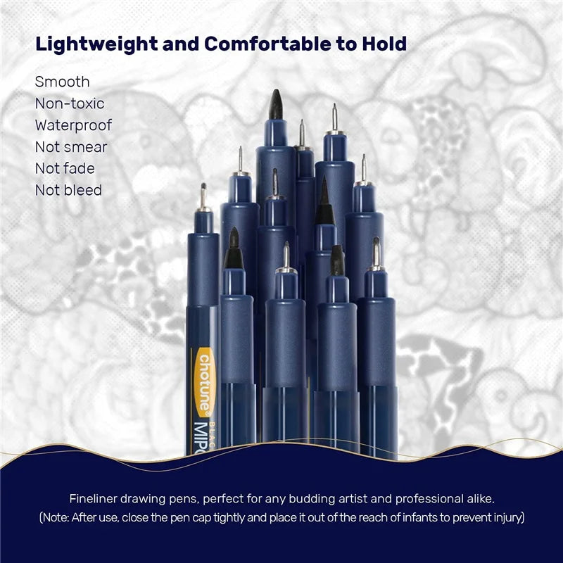 Sakura Pigma Micron Precision Fineliner Pen Set