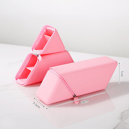 Silicone Pencil Case Expandable Standing Organizer