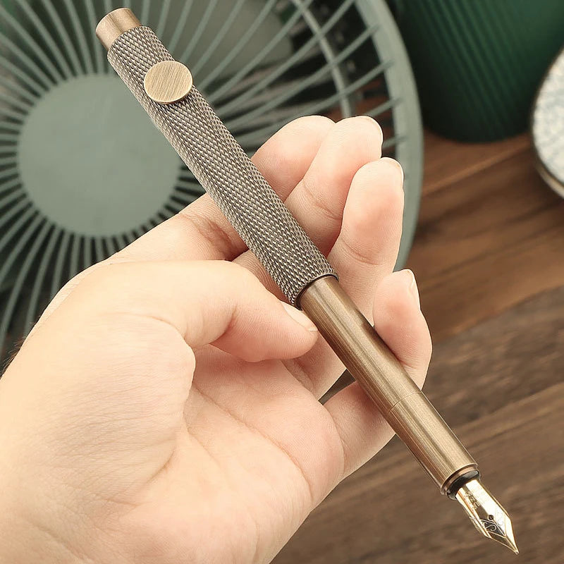 Nebula Vintage Brass Fountain Pen