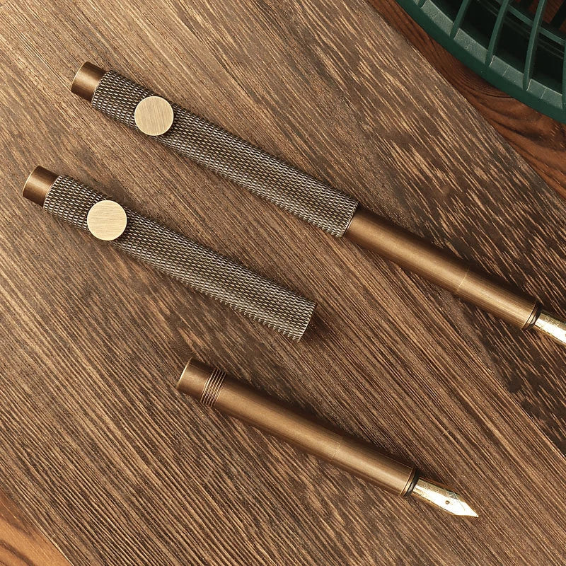 Nebula Vintage Brass Fountain Pen