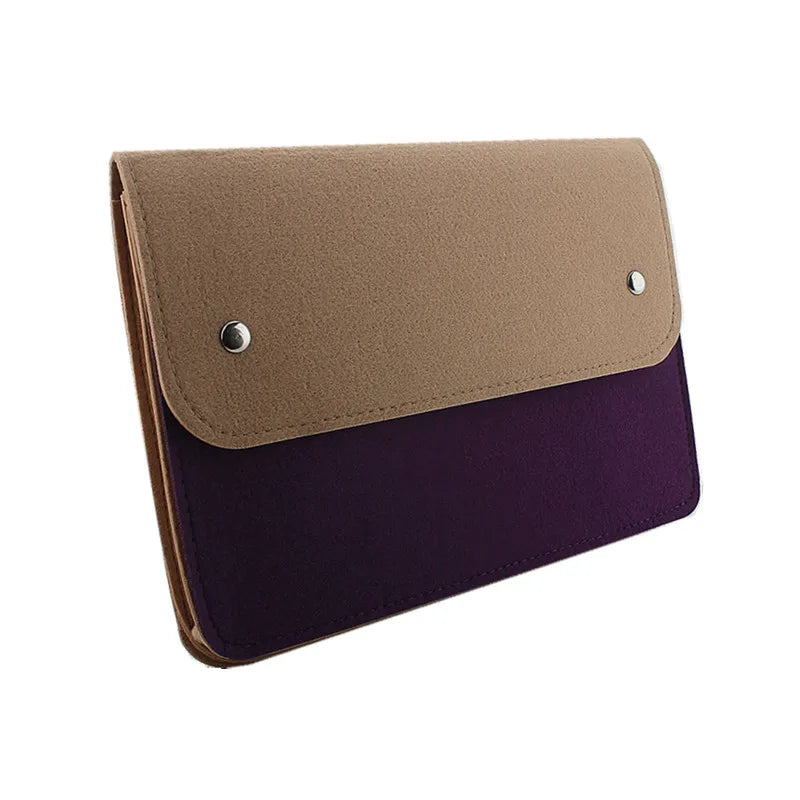 Two Tone Suede Pen Case