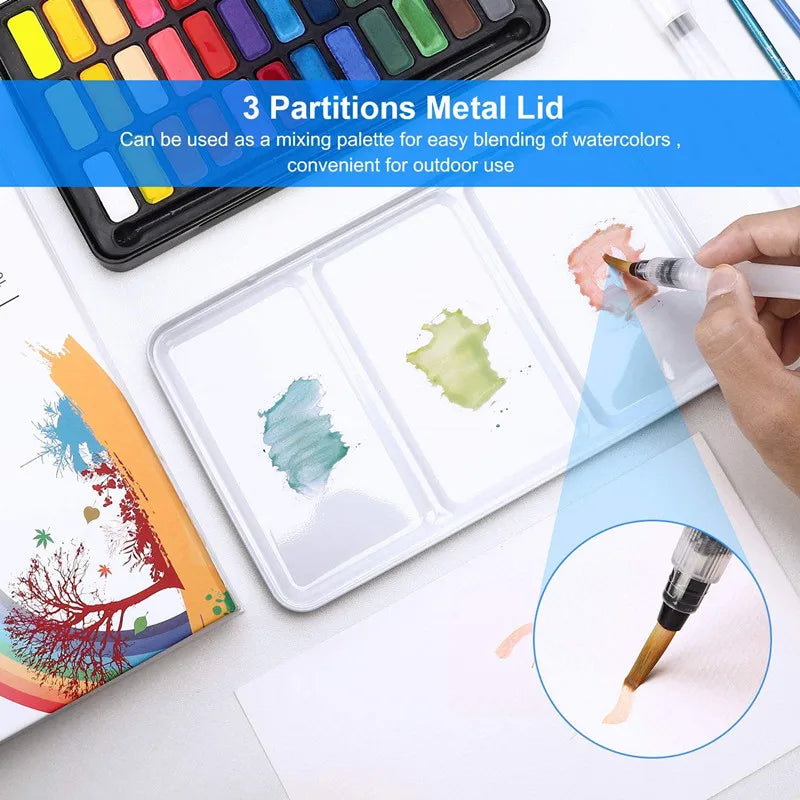 Professional Watercolors Kit