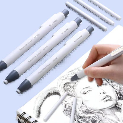 Press Retractable Pencil Eraser