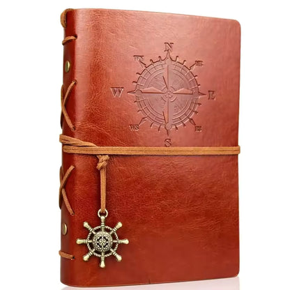 Vintage Compass Notebook