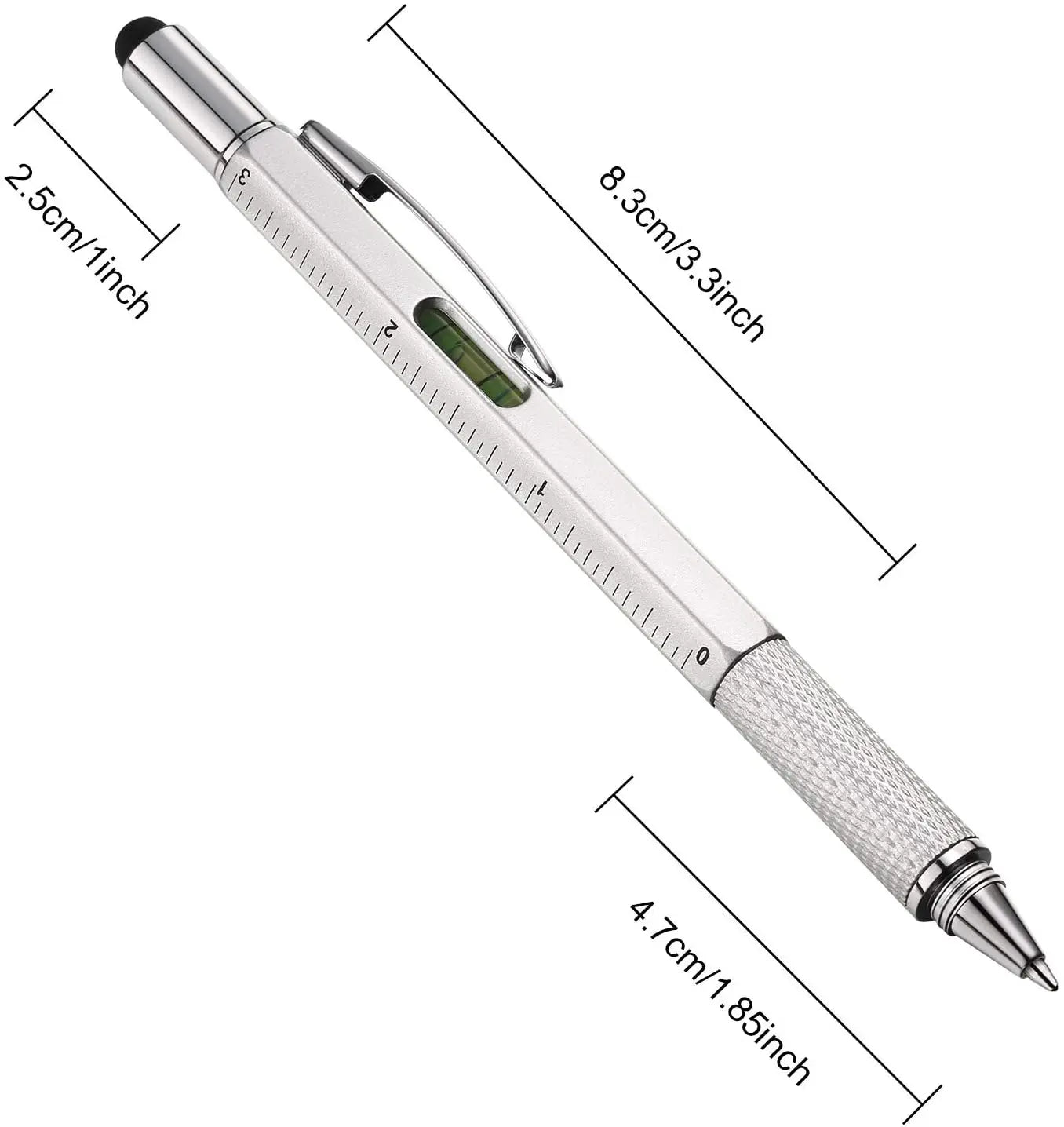Multifunctional 7-in-1 Stylus Pen