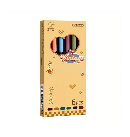 Fine Tip Gel Pen (Set of 6)