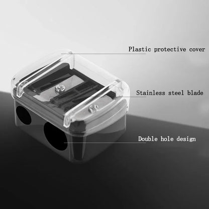 Double-Hole Pencil Sharpener