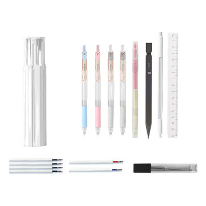 Hexagonal Pen Organizer With One-Hand Opening