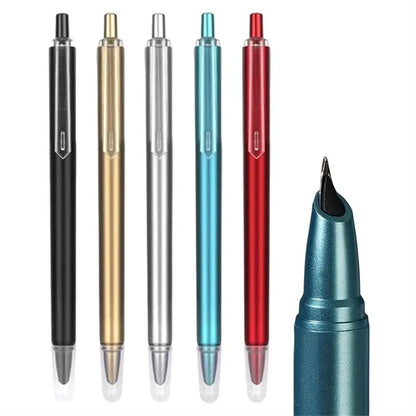 Elegant Retractable Metal Fountain Pen