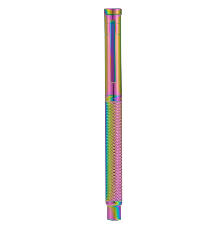 Rainbow Forest Titanium Fountain Pen