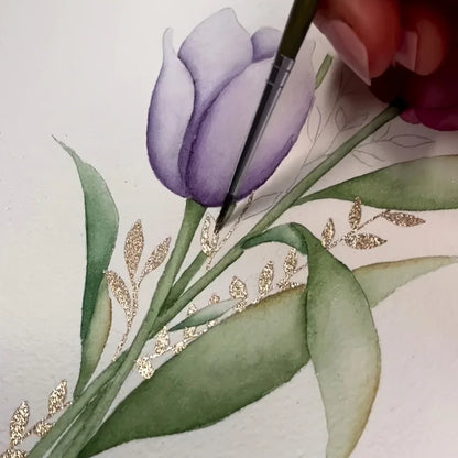 20-Color Metal Watercolor Set