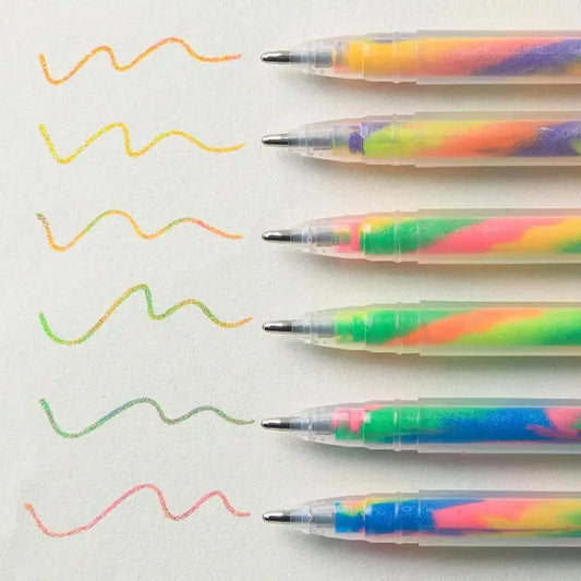 Rainbow Sparkle Gel Pen Set