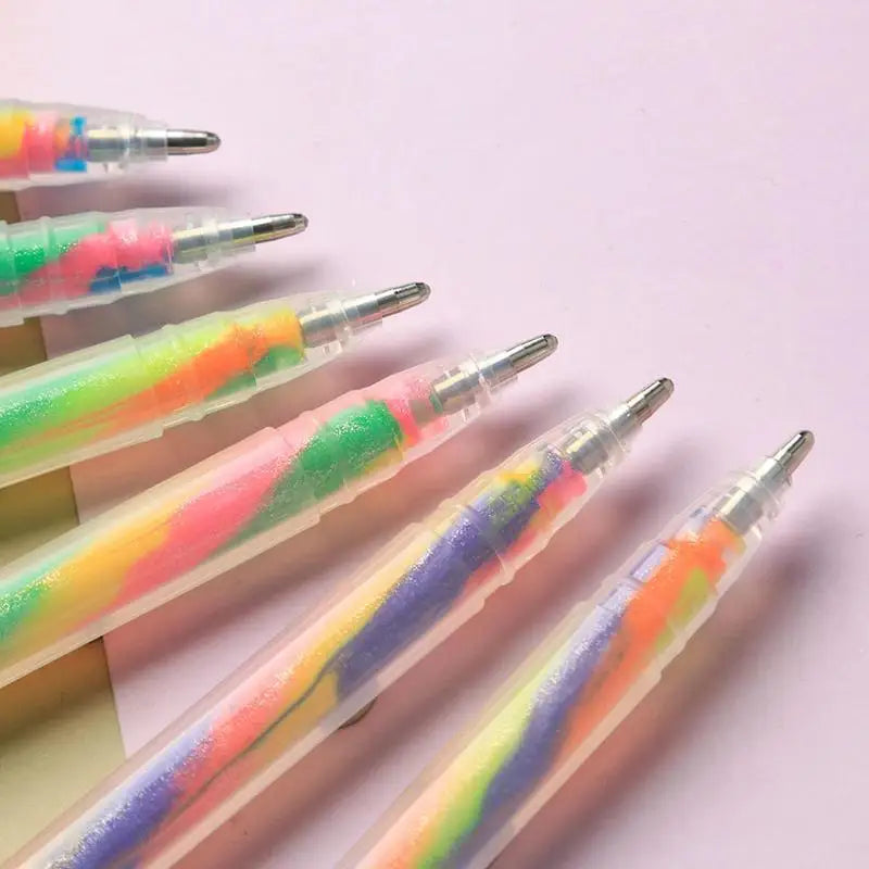 Rainbow Sparkle Gel Pen Set