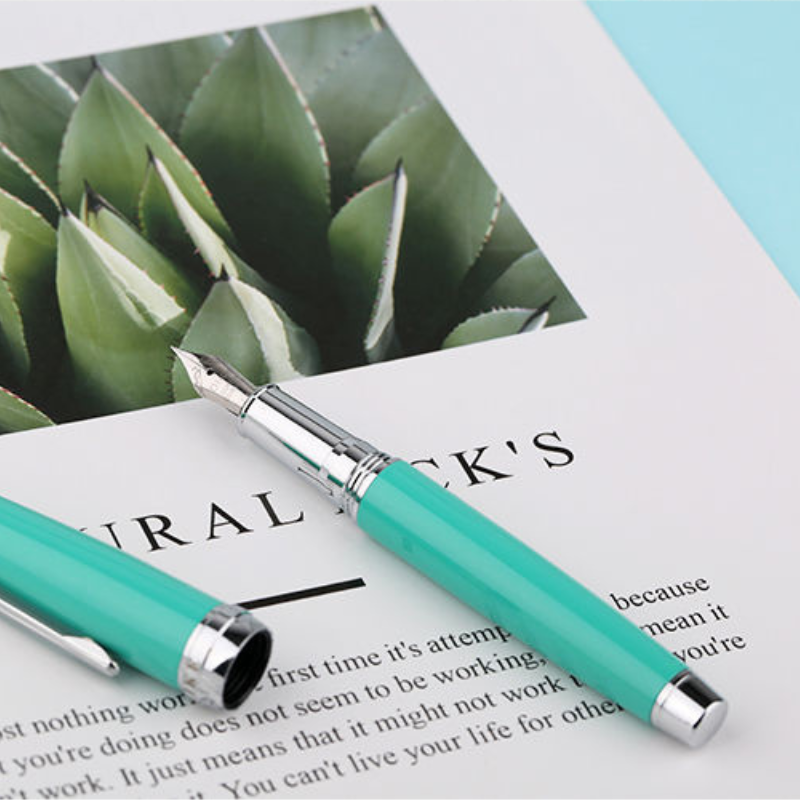 Nebula Jade Cascade Fountain Pen