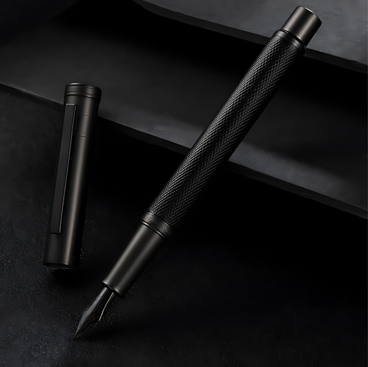 Black Forest Titanium Fountain Pen