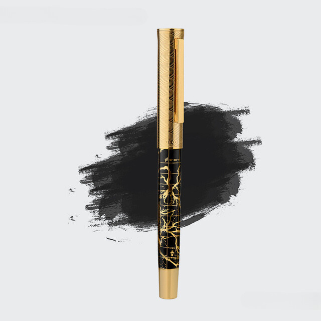 Golden Emperor Fountain Pen - Too Shiny For Ya