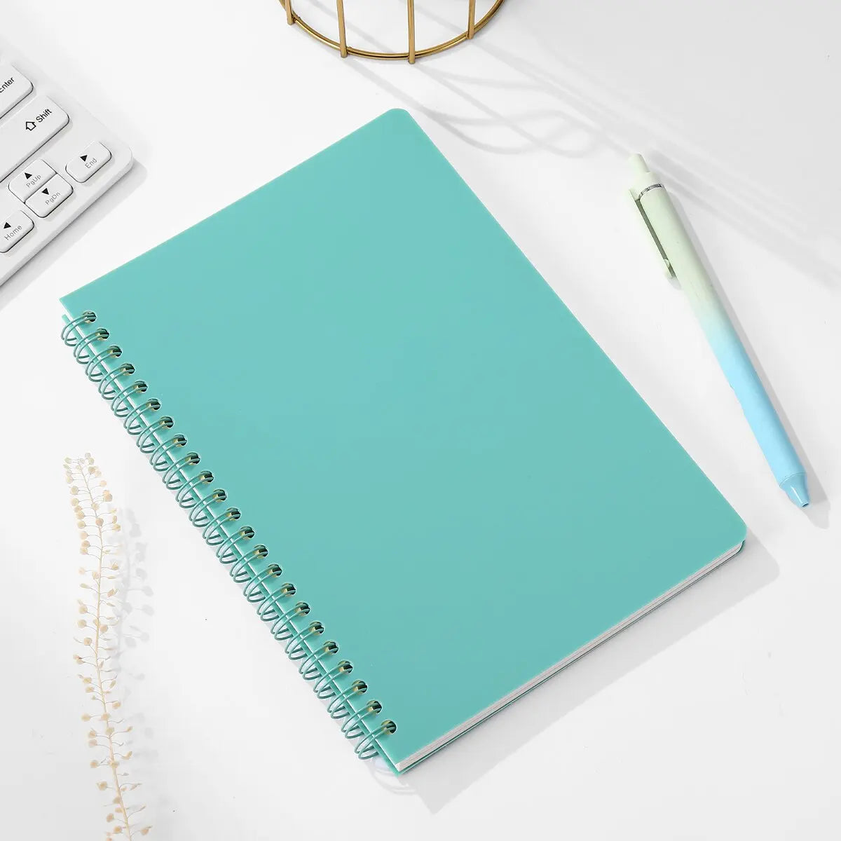 Thick Lined Spiral Notebook