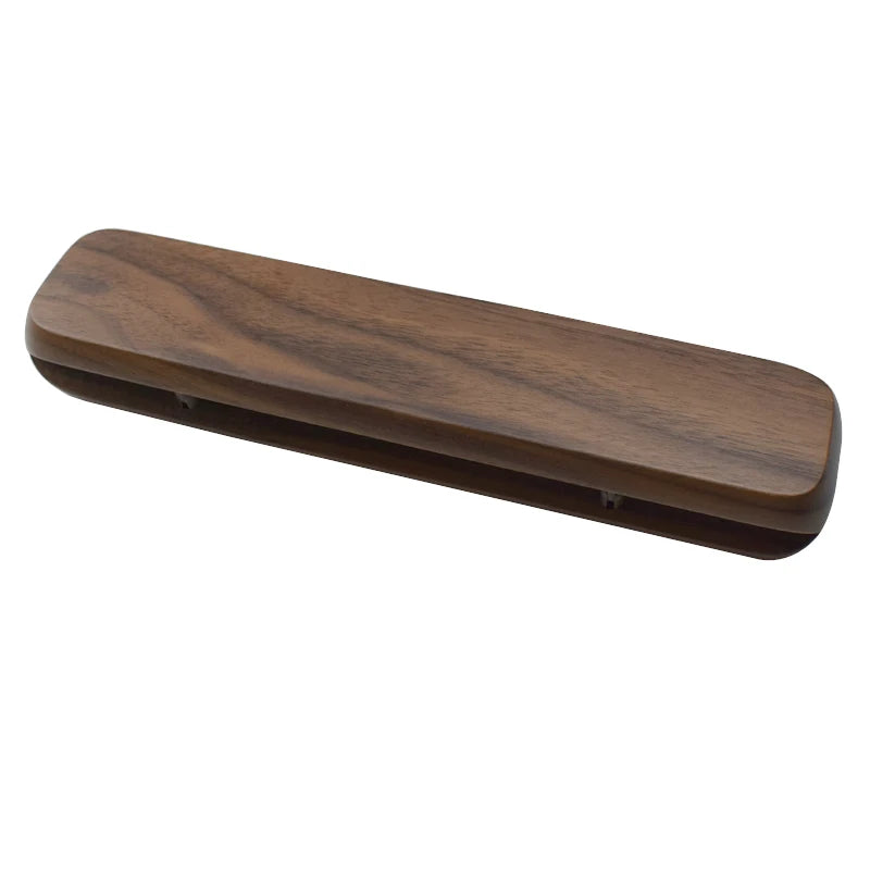 Wooden Pen Box Walnut Wood Magnetic Closure