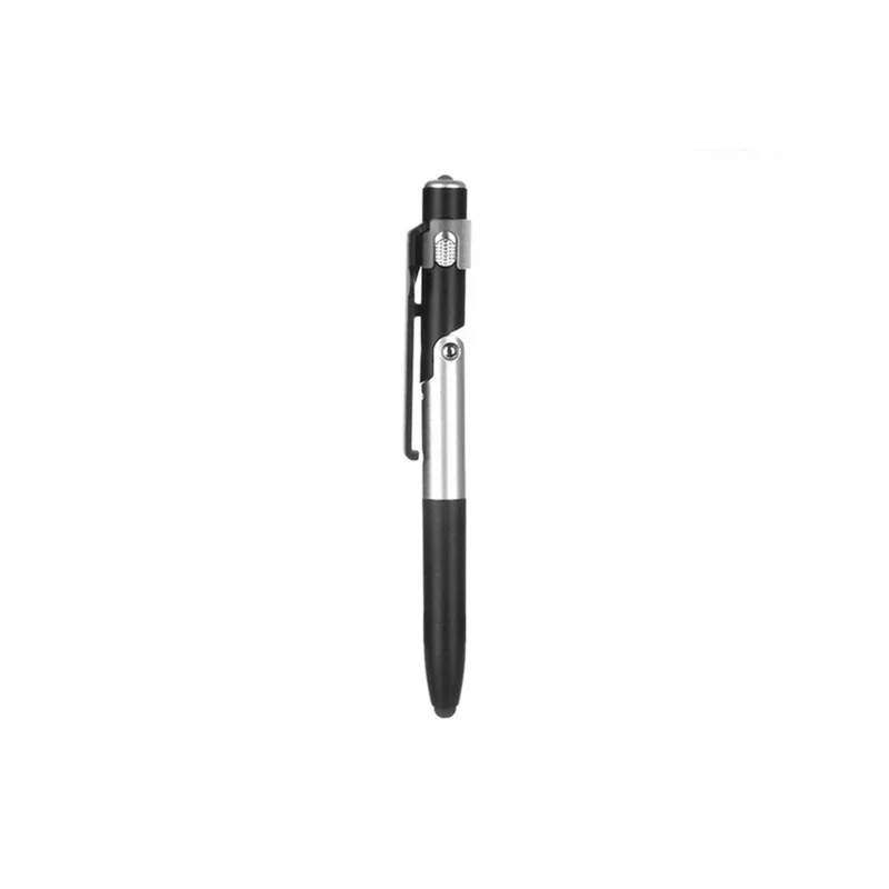 4-in-1 Multifunction Ballpoint Pen with LED Light and Phone Holder