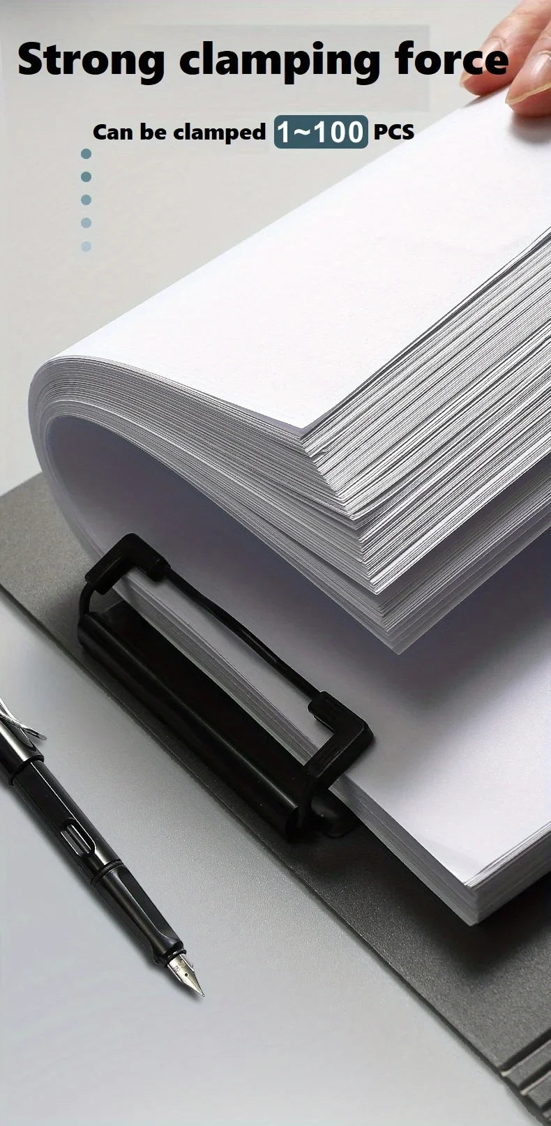 A4 Document Organizer Clipboard Folder