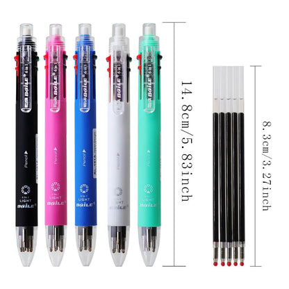 5-Color Ballpoint Pen