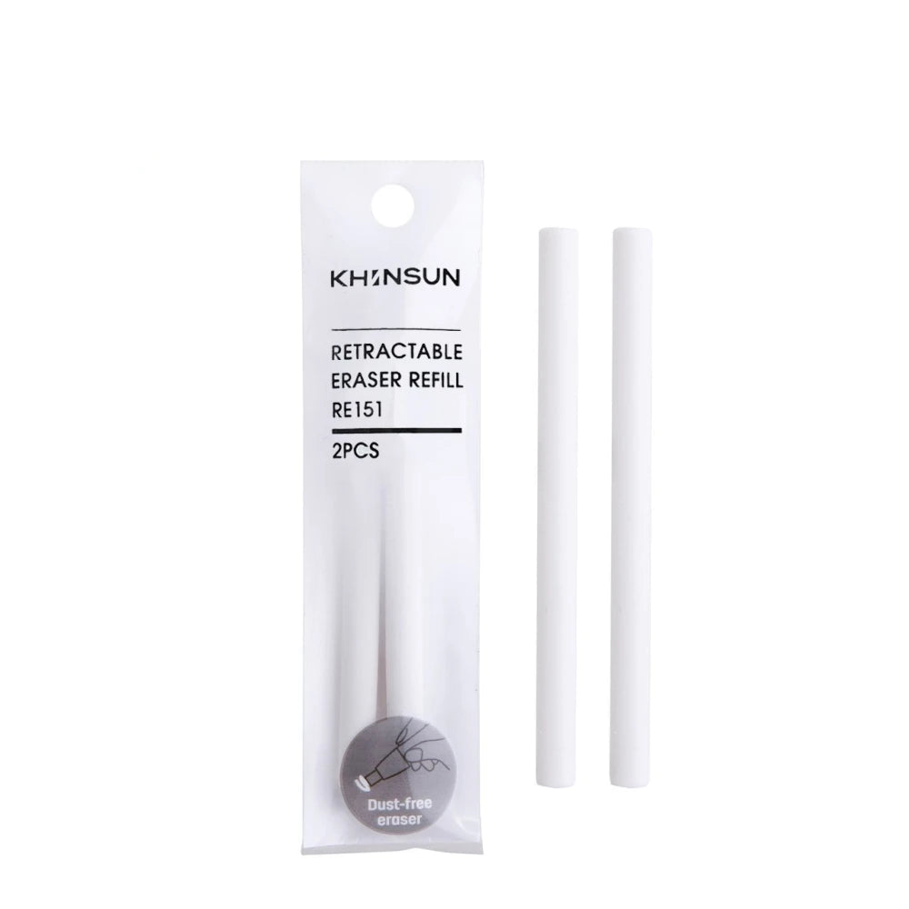 Retractable Eraser Pen Style Refillable