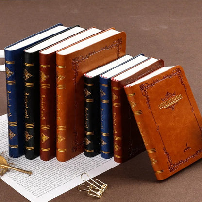 Vintage Gold Pocket Notebook