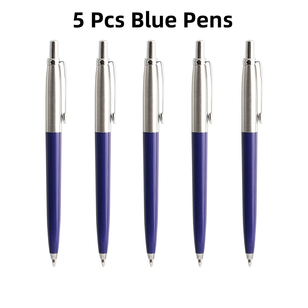 Metal Ballpoint Pen Set of 5