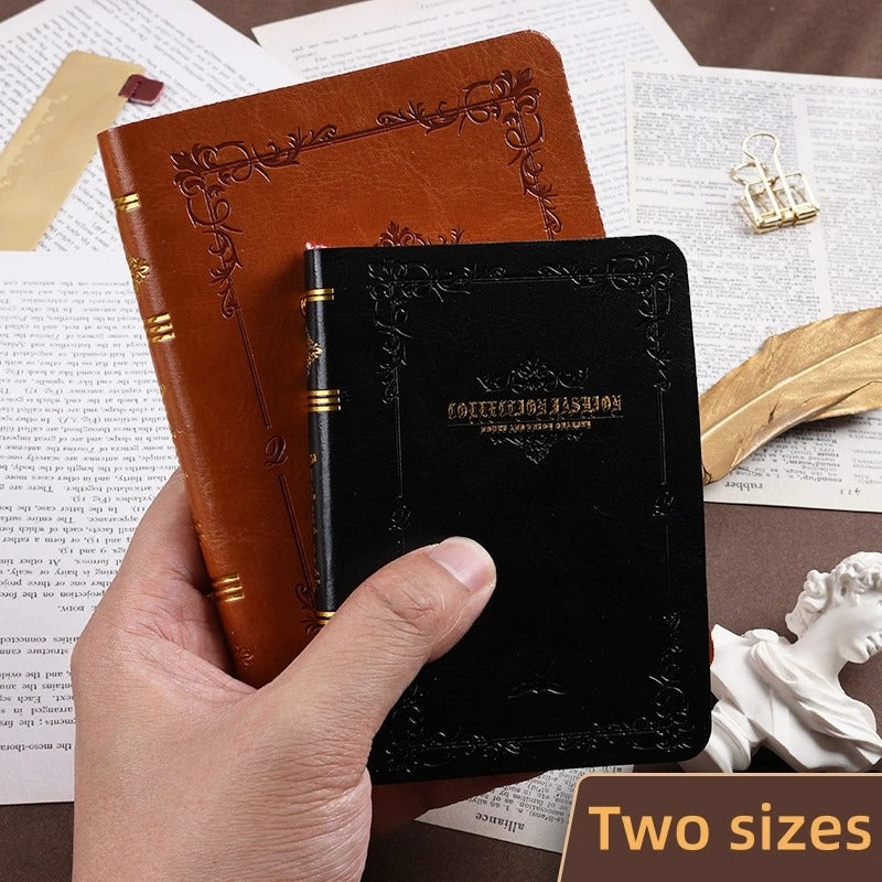 Vintage Gold Pocket Notebook