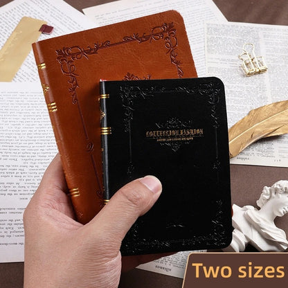Vintage Gold Pocket Notebook