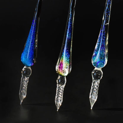 Crystal Glass Dip Pen For Calligraphy And Journaling