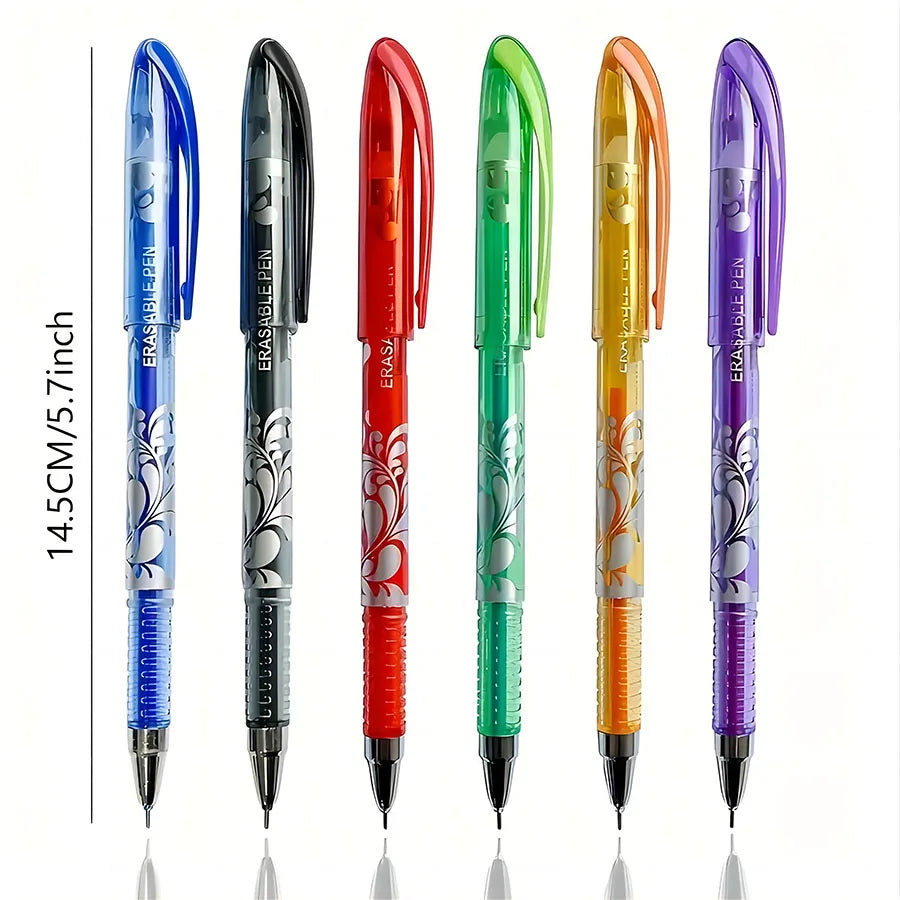Gel Pens Erasable Ink Multi Colored (Set of 6)