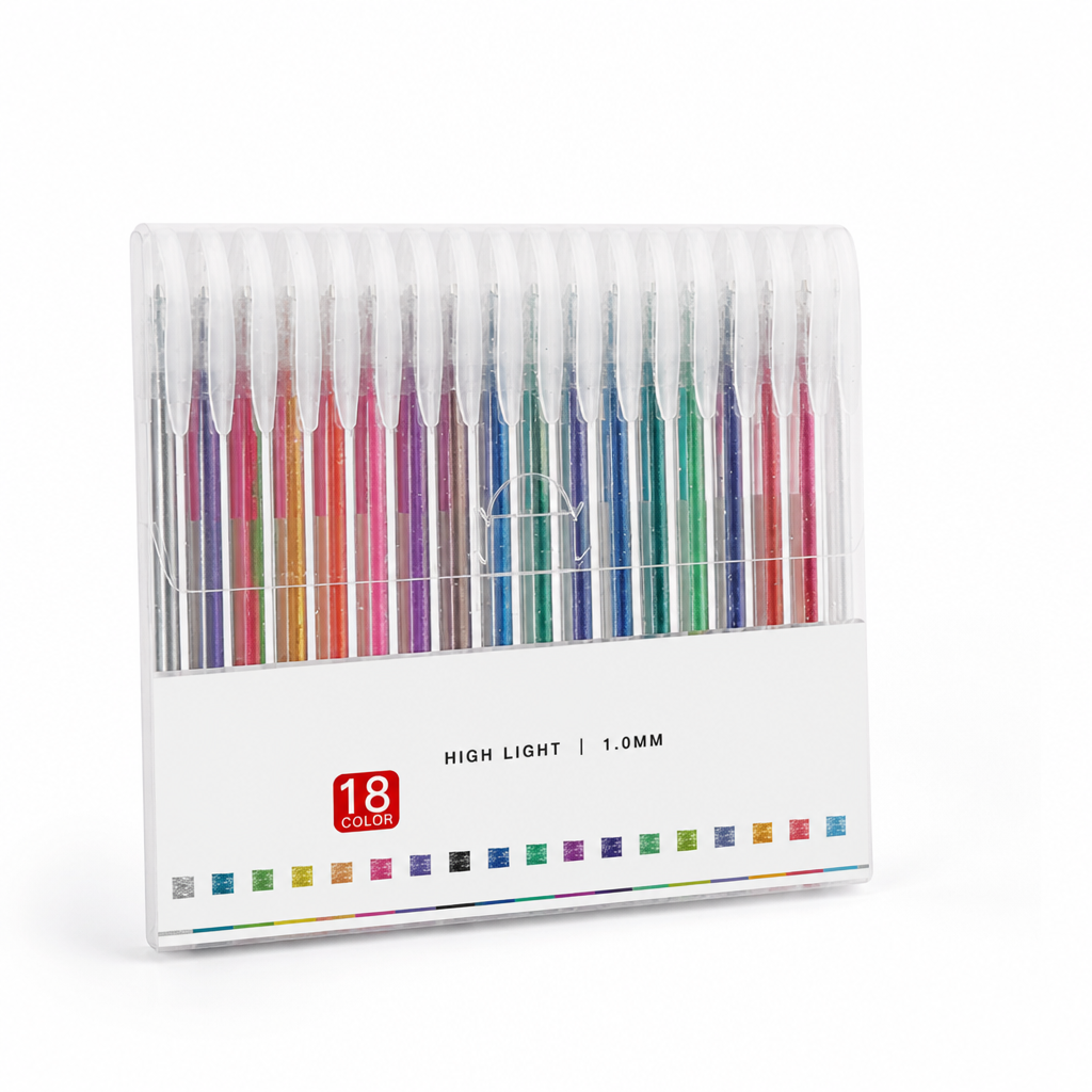 Glitter Gel Pens 1 0 mm Fine Tip Set