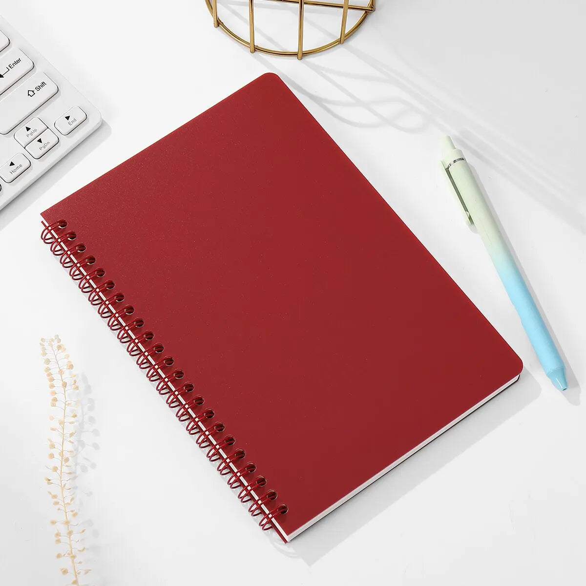 Thick Lined Spiral Notebook