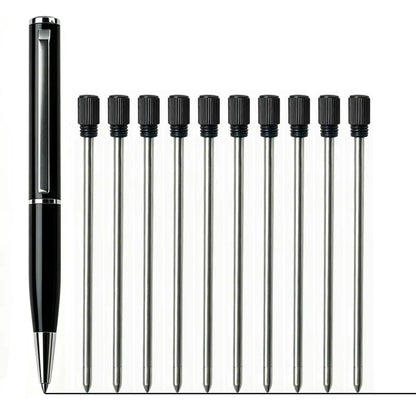 Compact Retractable Metal Ballpoint Pen