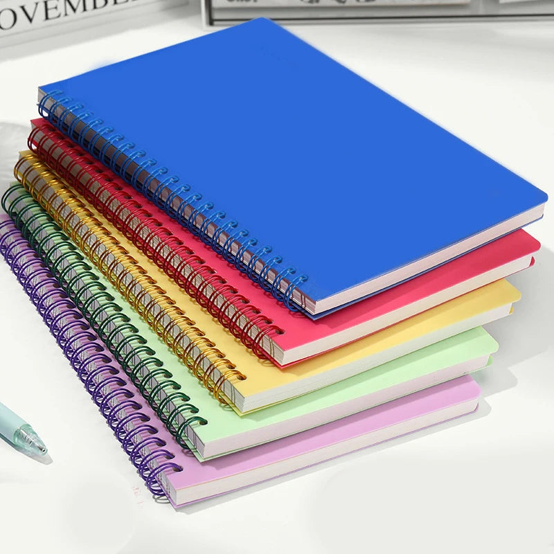Thick Lined Spiral Notebook
