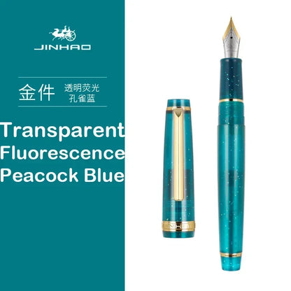 Luxury Fountain Pen with Gold Trim and Fine Nib