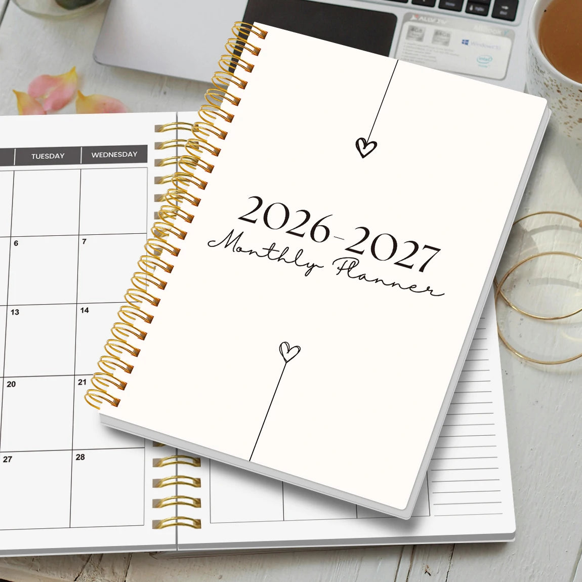 Weekly Planner Spiral A5 Two Year