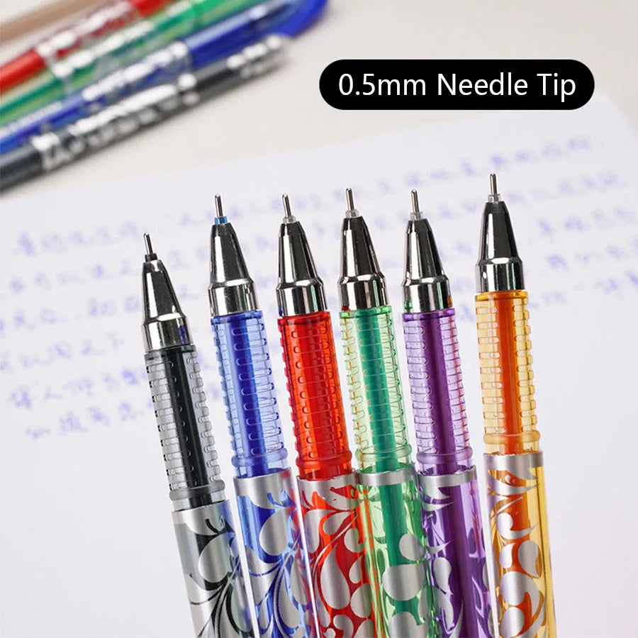 Gel Pens Erasable Ink Multi Colored (Set of 6)