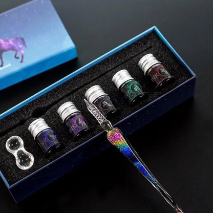 Crystal Glass Dip Pen For Calligraphy And Journaling