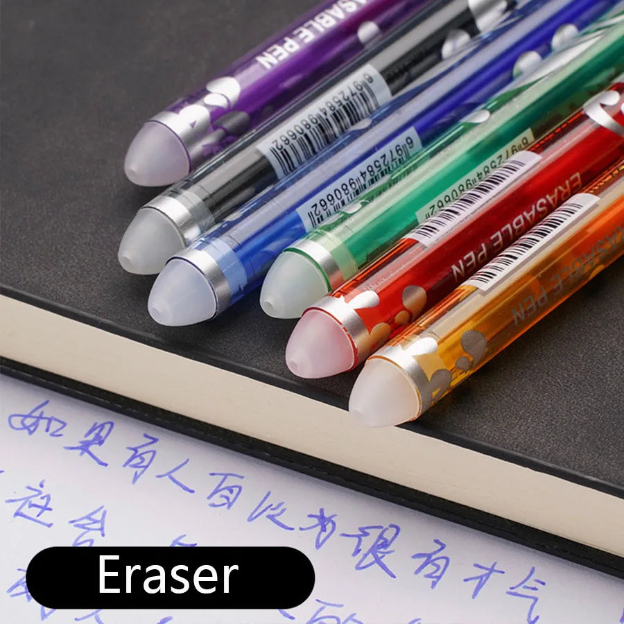 Gel Pens Erasable Ink Multi Colored (Set of 6)