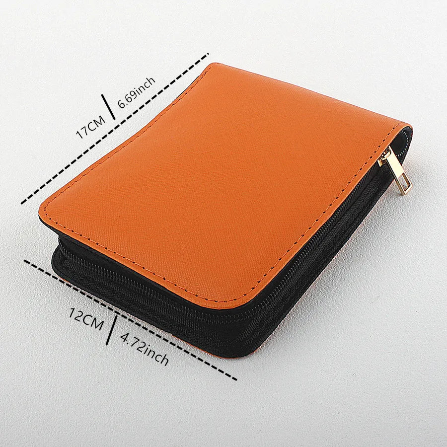 Fountain Pen Case PU Leather Holds 12 Pens