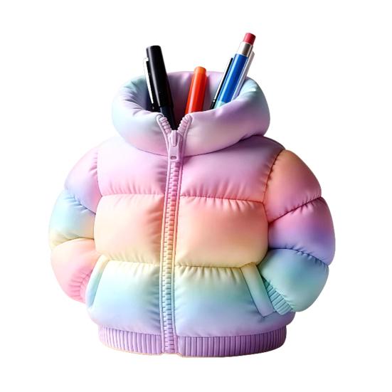 3D Printed Jacket Pen Holder for Desk Organization