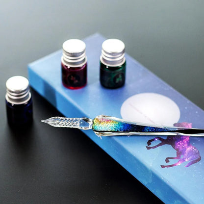 Crystal Glass Dip Pen For Calligraphy And Journaling