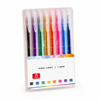 Glitter Gel Pens 1 0 mm Fine Tip Set