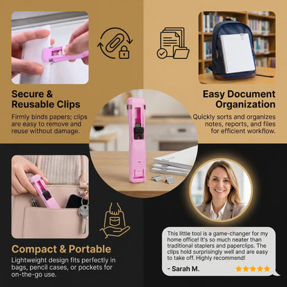 Metal Document Clips For Paper Organization