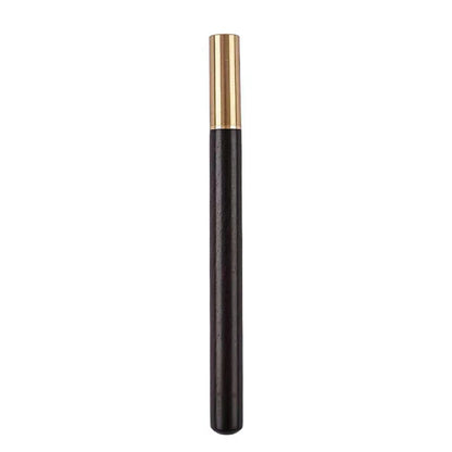 Vintage Wood and Brass Ballpoint Pen Stylish Metal Cap Roller Pen