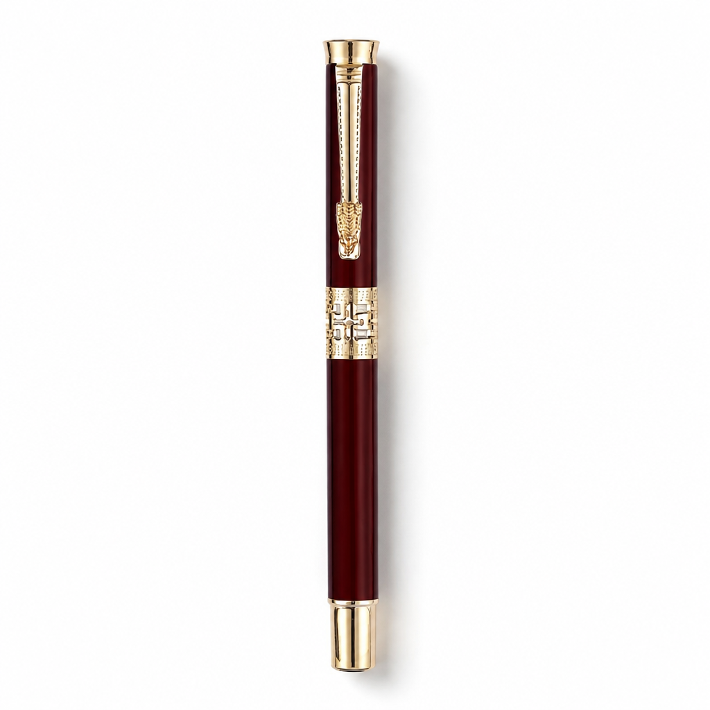 Elegant Brass Rollerball Pen